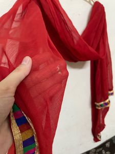 Pakistani Suit Navy Blue With Dupatta