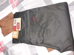 Brand New Stylish Black Jeans 28 Kamar