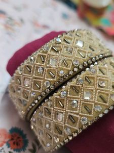 Beaded Bangle Set