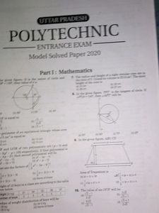 Arihant Uttar Pradesh Polytechnic Entrance Exam Guide