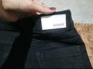 Statement Black Wide Leg Jeans For My Tall Girlies