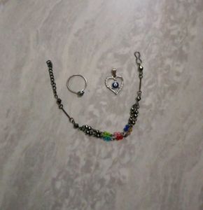 Evil Eye Ring Or Pendant, Anklet / Bracelet