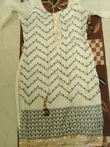 Patiyala Kurta And Pyama Set With Dupatta