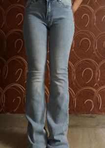 Flared Denim Jeans