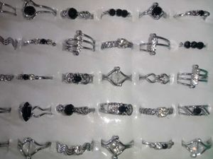 Assorted Silver Tone Rings - Bundle Deal!