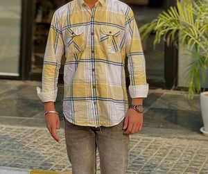 Yellow Plaid Shirt