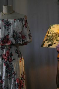 Floral Off-Shoulder Dress
