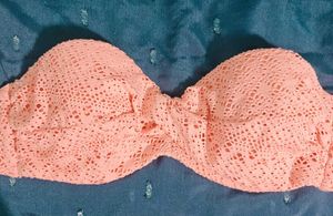 H&amp;M Crochet strapless Bra