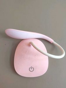 Stylish Pink USB Rechargeable LED Lamp