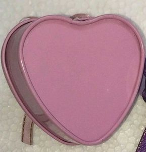 Show Piece Heart pink Metal Storage Box Trend