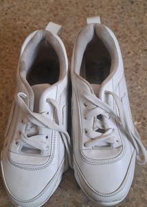 White sneakers
