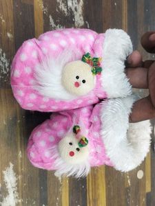 NewBorn Baby Booties Shoes With Fur For Boys&amp;girls