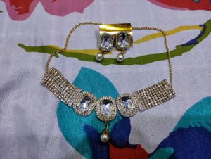 Elegant Necklace &amp; Earring Set