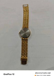 RARE Vintage Gold Rhodium Plated Watch (UNISEX)
