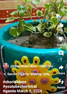 Handmade Cement Planter Pot 🪴