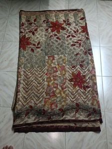 Floral Print Saree