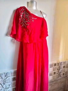 Defective Red Gown