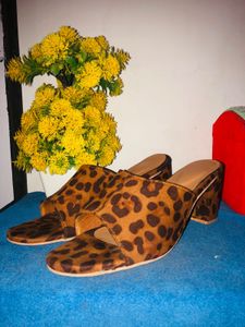 Cheetah Print Heels