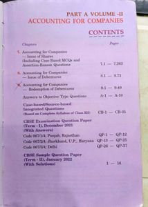 Class XII Accountancy Textbook (2025