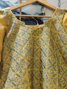 kantha work kurta