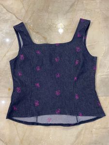 Embroidered Top