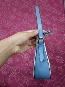 ESBEDA White and Blue Bag