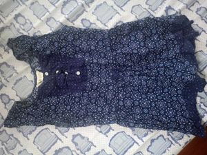 H&amp;M Blue print PlaySuit
