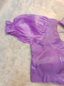 Jimichu Purple Blouse