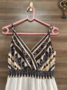 Urbanic White Beach Wear Dress