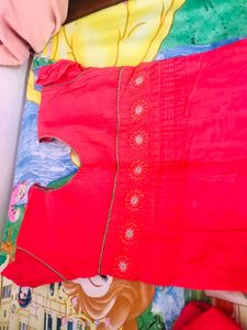 Cotton Anarkali Kurta Set