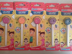 Combo Lollipop Tongue Cleaner For Babies
