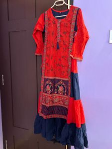 Pure Cotton Ethnic Dress