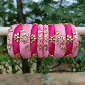 Pinkish Bangles