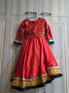 beautiful red Lehenga choli set