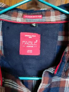 Men Brown Checked Casual Shirt