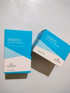 Marine Active Serum Cream Combo