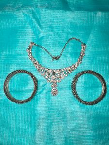 Bangles + Necklace Combo