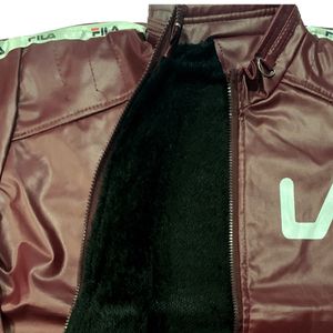 Leather Jacket For Winter Size Chest 44 Inch