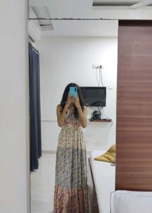 Backless Cotton Beach Dress For Women