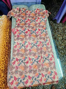 Floral Print Kurta Set