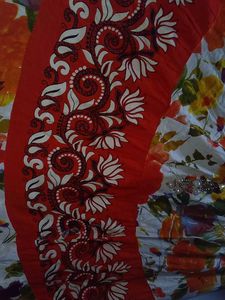 A Multicolor Long Skirt .
