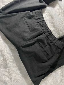 Zara Pleated Tapered Pants