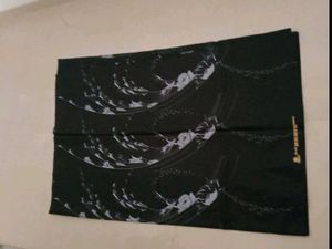 Fixed price never worn before  black Printed Saree