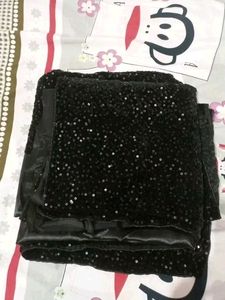 😱Model Trending Beautiful Black Saree 💕