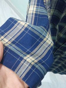 Red &amp; White Plaid Casual Shirt