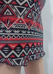 Vintage Aztec/Tribal Printed Dress