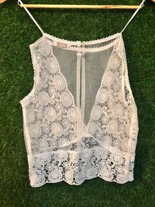 Izel Lace Crop Top