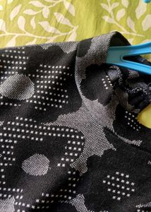 Dorothy Perkins Foral Black &amp; Grey Bodycon Dress