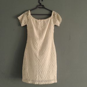 ZARA white Colour One Piece