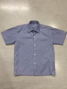 2 Blue Checked Shirt Size 30